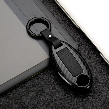 

Car Key Case Cover For Nissan Qashqai J10 J11 X Trail t31 t32 kicks Tiida Murano Juke Note For Infiniti QX50 Q50L Q60 Q70 QX6