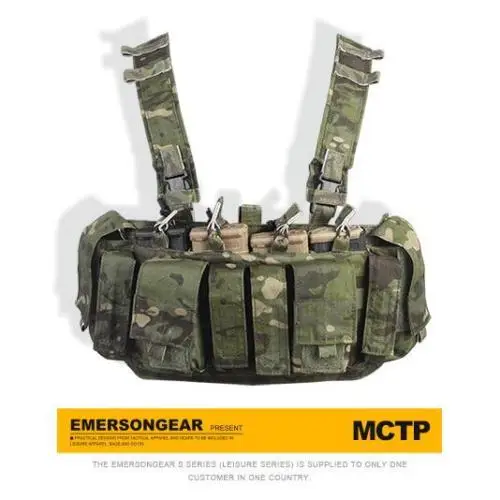 EMERSON MF стиль 500D нейлон Молл Камуфляжный жилет UW-IV боевой разгрузочный жилет - Цвет: MCTP