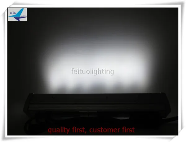 E-12ps 50cm RGBW IP65 led wall washer light 12*10w 4 in1 waterproof led washer wall bar light outdoor/indoor using