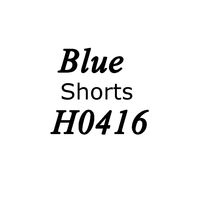 Женские Штаны - Цвет: Blue-Shorts