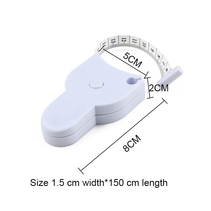 Body Measuring Ruler Tape Centimeter Tape Measure Sewing Tools Sewing Tailor Tape Waist Ruler Inch Roll Tape For Body Meter Tool wind speed instrument