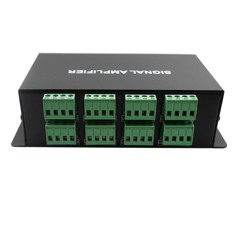 HC800 8 каналов SPI ttl сигнальный синхронизатор светодиодный Усилитель DC12V24V 8 портов выходной контроллер для dream color pixel Светодиодный