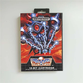 

Truxton - USA Cover With Retail Box 16 Bit MD Game Card for Sega Megadrive Genesis Video Game Console
