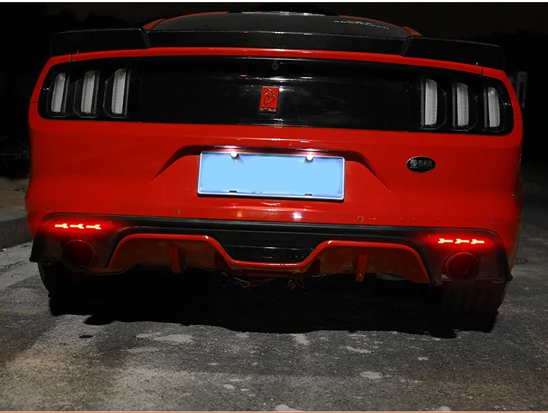 Подходит для Ford wild horse Беговая вода включение широкий свет светодиодные задние фары после дневного света противотуманная фара