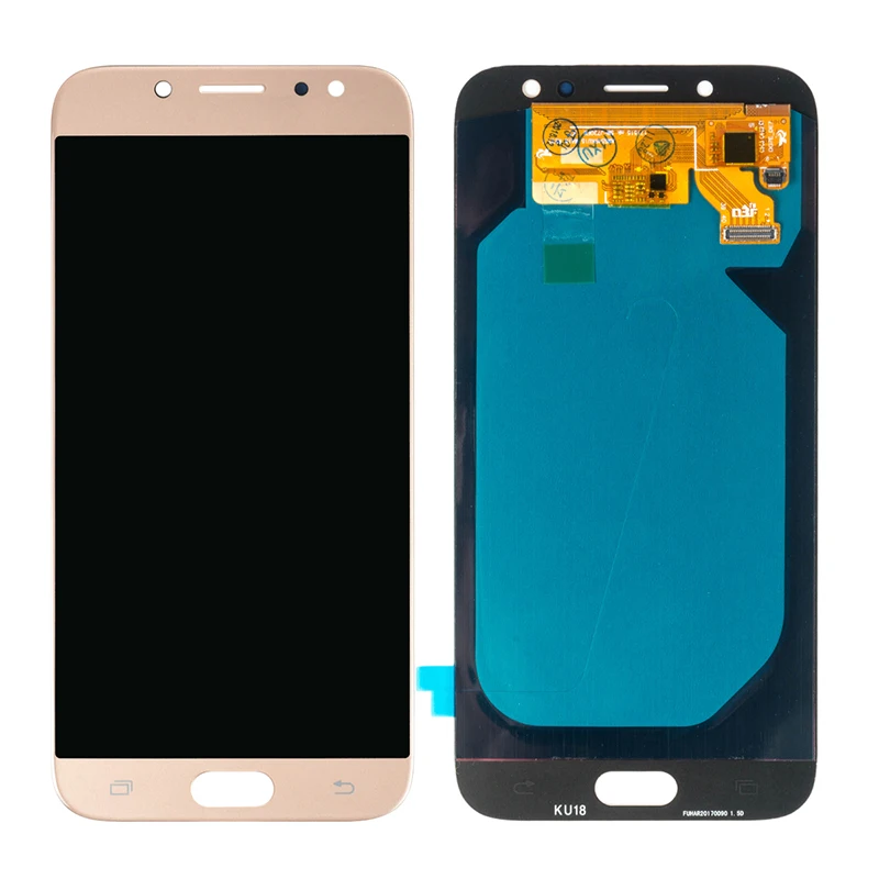 40 шт. OLED J730F дисплей для SAMSUNG Galaxy J7 Pro J730 lcd для SAMSUNG J7 дисплей сенсорный экран дигитайзер Repalcement