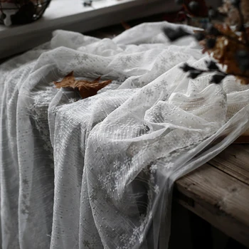 

2020 high quality lace fabric for dresses 140cm width sewing supplies and accessories lace material fabric for sewing diy craft