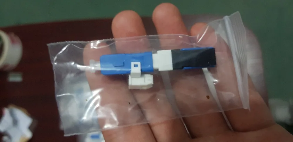 200 шт./упак. оптического волокна Sc разъем Upc FTTH ESC250D одномодовый встроенный тип