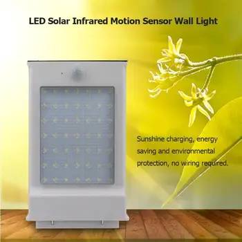 

Wall Light Skillful Manufacture Superior Quality Outdoor 49LED Solar Infrared Motion Sensor Garden Yard Security Lamp