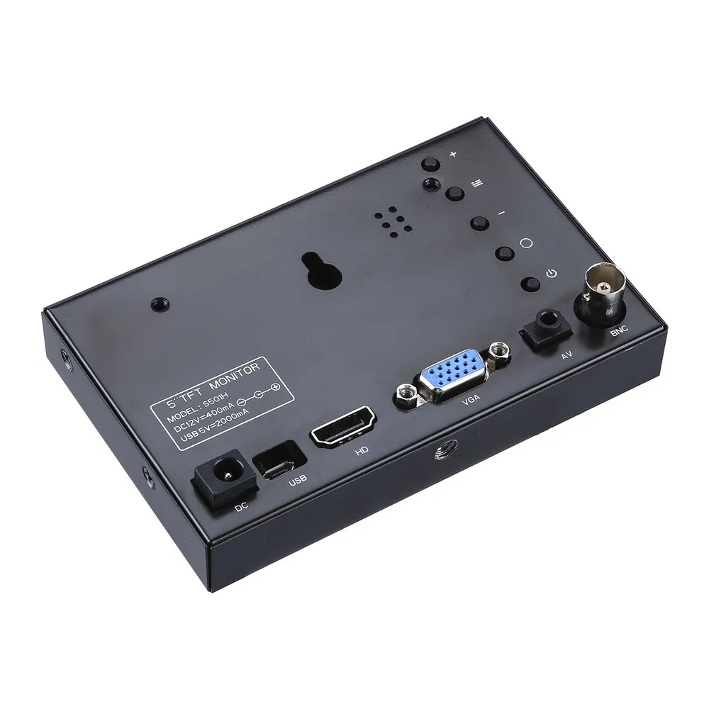 Eyoyo " монитор маленький Hdmi монитор портативный vga монитор CCTV экран lcd 800x480 ips монитор BNC AV/VGA дисплей светодиодный автомобильный монитор