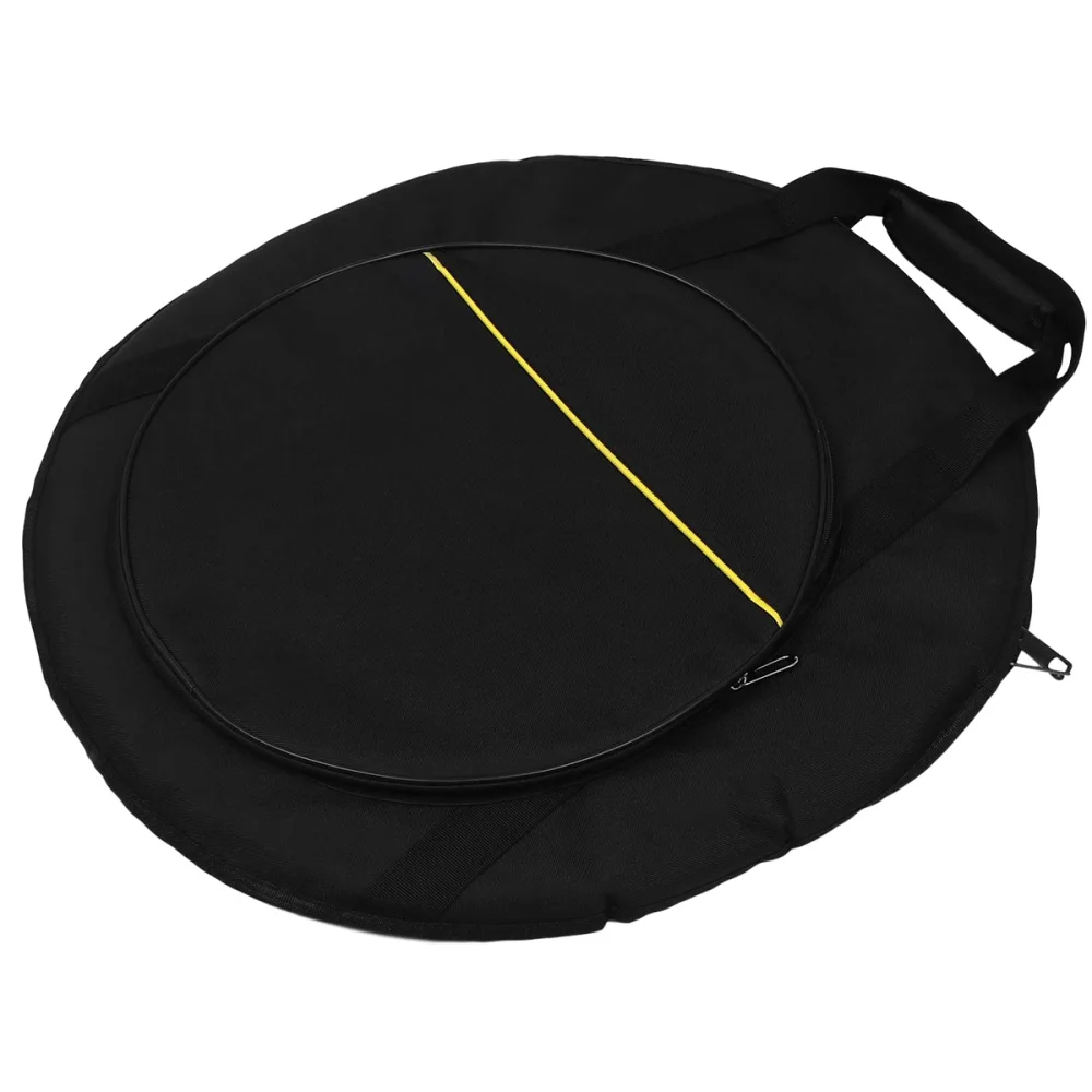 

1 pc Percussion Instrument Bag Waterproof Thickened Portable Oxford Fabric Cymbal Bag Carrying Case Storage Bag for Show School