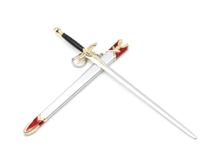 Удилище ночь св. Иоан а Си Туо э фу оболочка меч оружие Модель украшения аниме-атрибутика 22 см