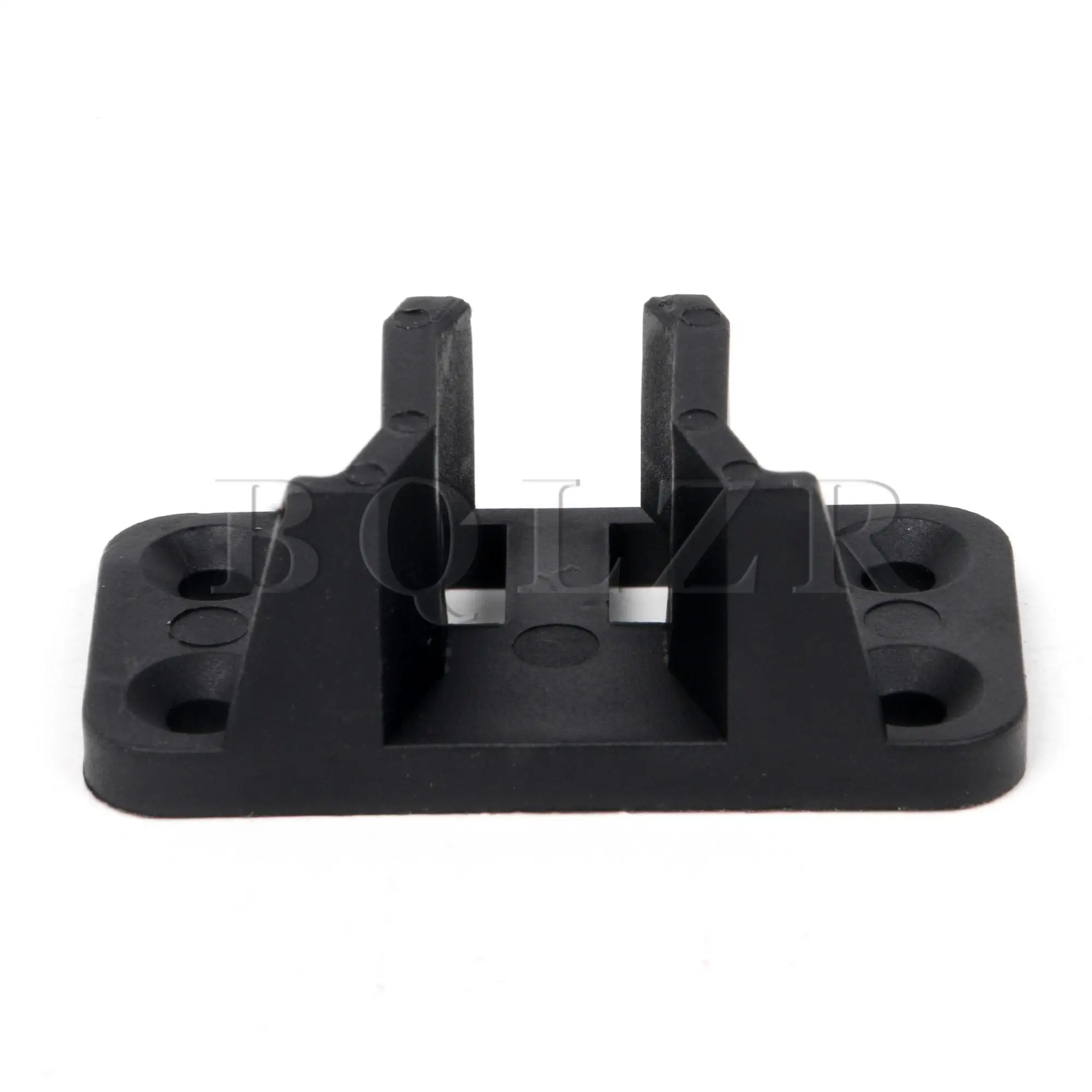 BQLZR 14x6cm Plastic Sectional Sofa Invisible Interlocking Sofa Connector Bracket with Hardware Pack of 6