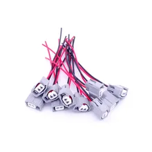 JYJC 2 Pin Socket Connector Plug for Denso Fuel Injector Common Rail Fuel System