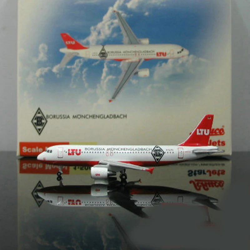 1:500 Германия авиакомпания A320 D-ALTB Боруссия Monchengladbach модель самолета металлический статический дисплей литья под давлением коллекция подарок на день рождения