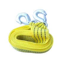 3m/9.8ft 3 тонны автомобильный буксирный трос натяжные ремни флуоресцентный желтый автомобиль безопасности первой помощи тяговый трос аксессуары для автомобилей