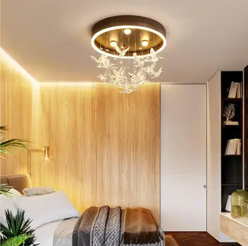 

Modern Creative Bird LED Ceilling Light For Living Room Lighthing Remote Control Ceiling lamps For Kid's bedroom Fixtures