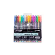 12/16 цветная гелевая ручка, маркер, карандаш, Пастельная ручка с яркими чернилами, маркер, металлическая ручка для рисования, флуоресцентная ручка для студентов O7C6