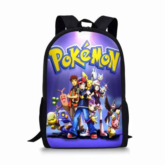 3 шт./компл. милые Pokemon Detective рюкзак Пикачу большие Ёмкость школьная сумка для детей тапочки в виде персонажа аниме школьные ранцы для мальчиков и девочек Mochila