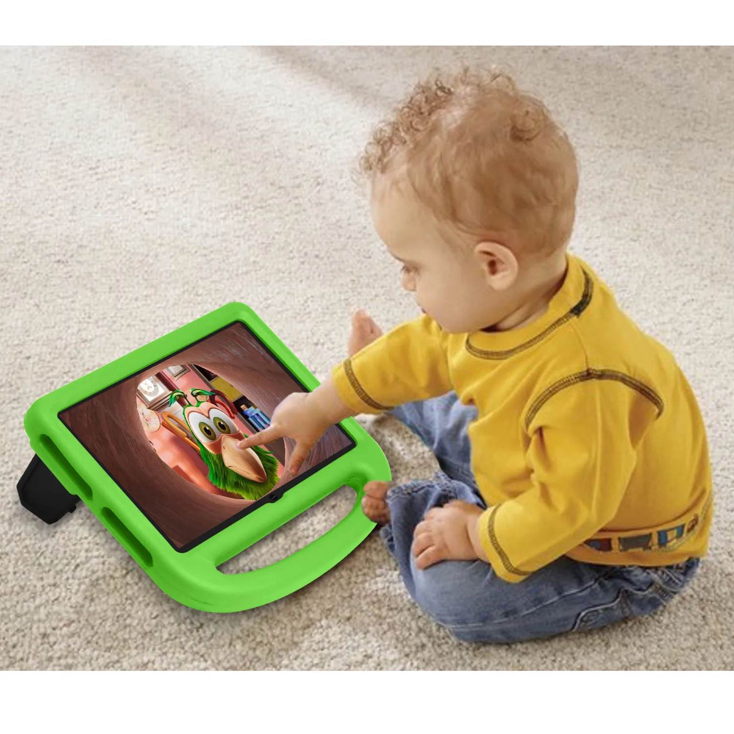 Kindersichere EVA-Hülle für Kindle Fire HD10 HD 10 2021 2019 2017 Cover Funda Tablet-Hülle für Fire7 2022 2015 HD8 Plus 2020_voghion.com
