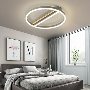 

Modern Led Ring Ceiling Chandelier Lighting with Remote Round Light Gold Lamp with Acrylic Shade for Living Room Bedroom Loft