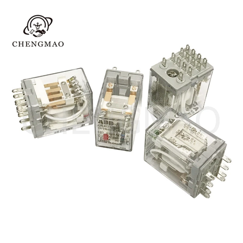 

CR-MX012DC4L Fotex DC12V 14Feet ABB High Power Small Intermediate Electromagnetic Relay