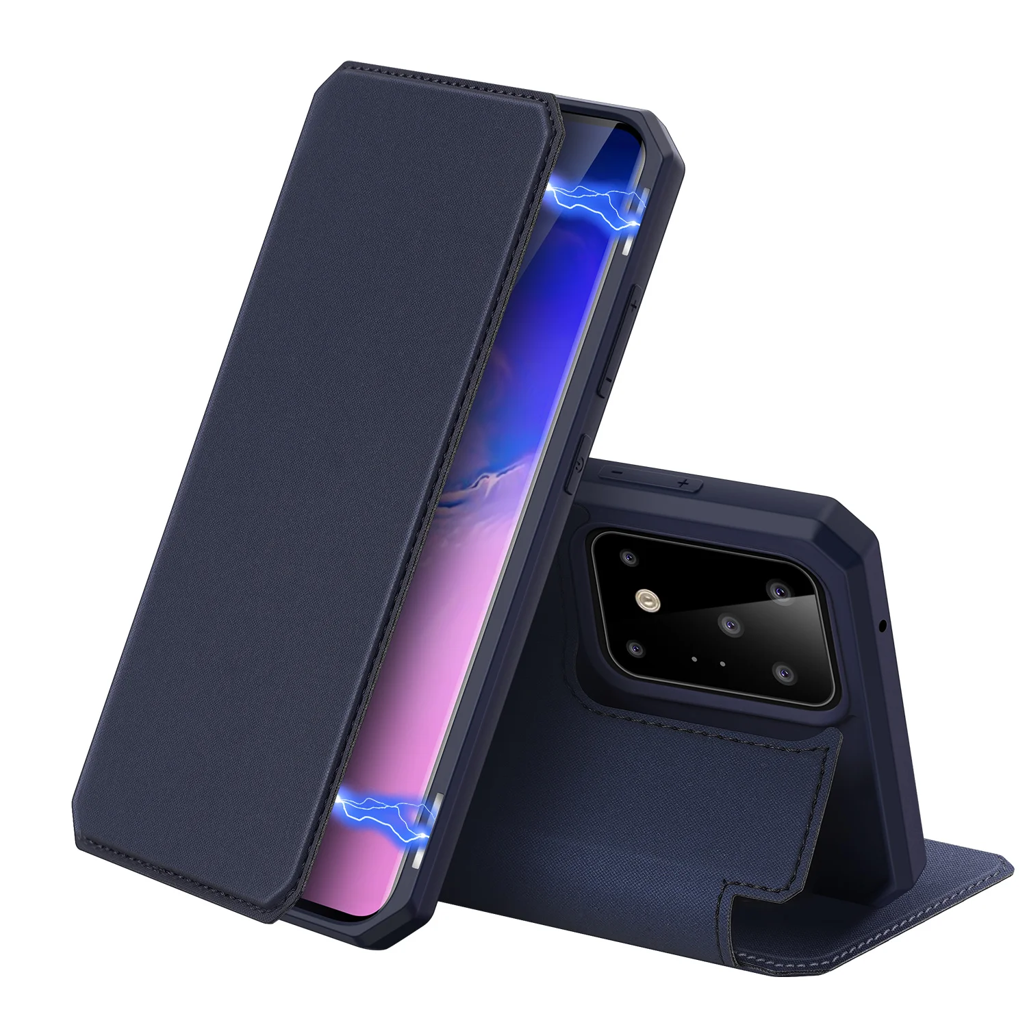 Кожаный флип-чехол для Samsung Galaxy S20 Ultra чехол с полной защитой чехол-кошелек