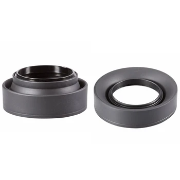 

2 Pcs Lens Hood Lens for Canon EOS; Nikon, Pentax, Sony, Sigma and Other Camera Lenses - 58MM & 1 Pcs 52MM