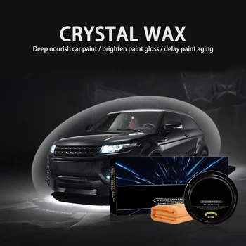 

300ml AutoCare Hard Wax Paint Care Scratch Repair Maintenance Wax Car Paint Coating Wax with Free Towel Car Polishing Paste Wax