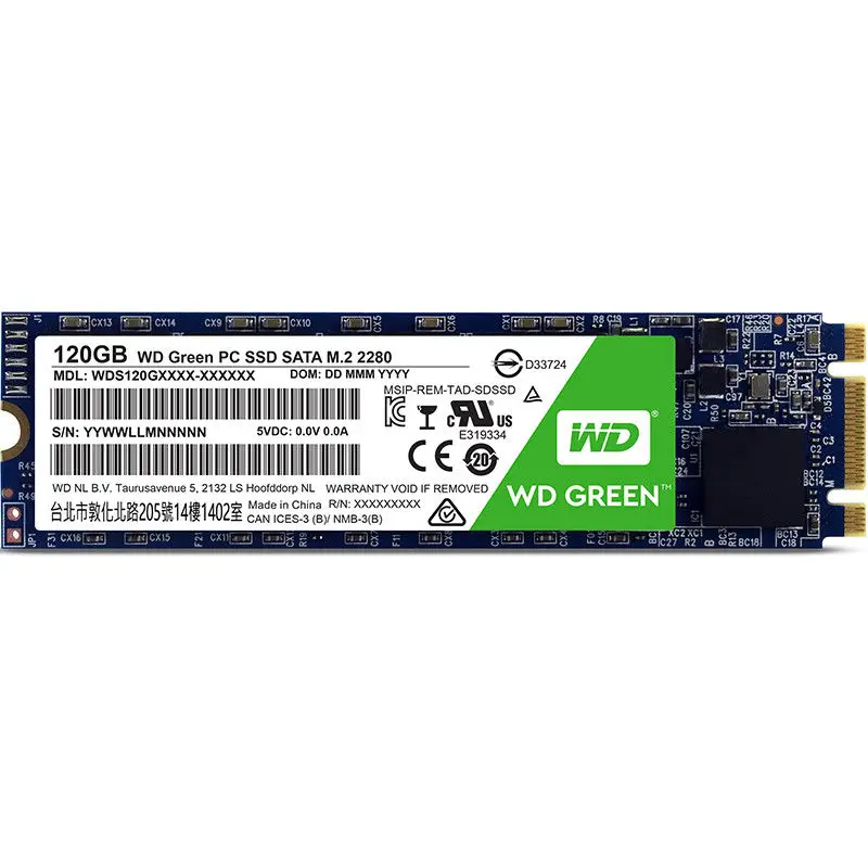  Original WD Grün SSD 480GB 240GB 120GB Interne Solid State Festplatte Disk TLC M.2 2280 540 MB/S NG