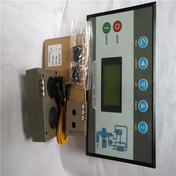 

screw air compressor spare parts control panel MAM-860 controller