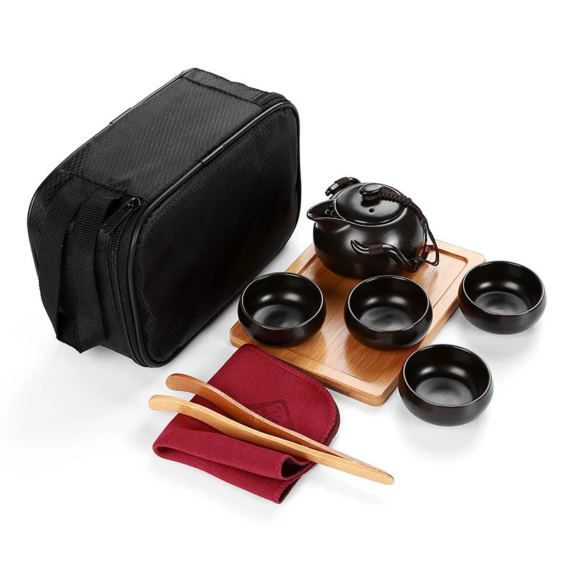 1 чайник 2/4 чашек керамический чайная чашка Gaiwan для китайского чайника Puer