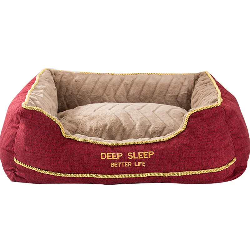 

Dog Bed Warm Soft Waterproof Mats for Small Medium Dog Autumn Winter Pet Beds Dog House Cat Bed dog blanket BB5GW11