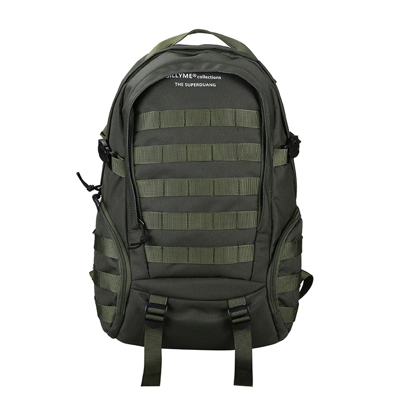 Army green Мужской походный альпинистский рюкзак для путешествий, армейская военная сумка, водонепроницаемый мужской женский тактический рюкзак для отдыха на природе, туризма, спорта XA247D - Цвет: Army green