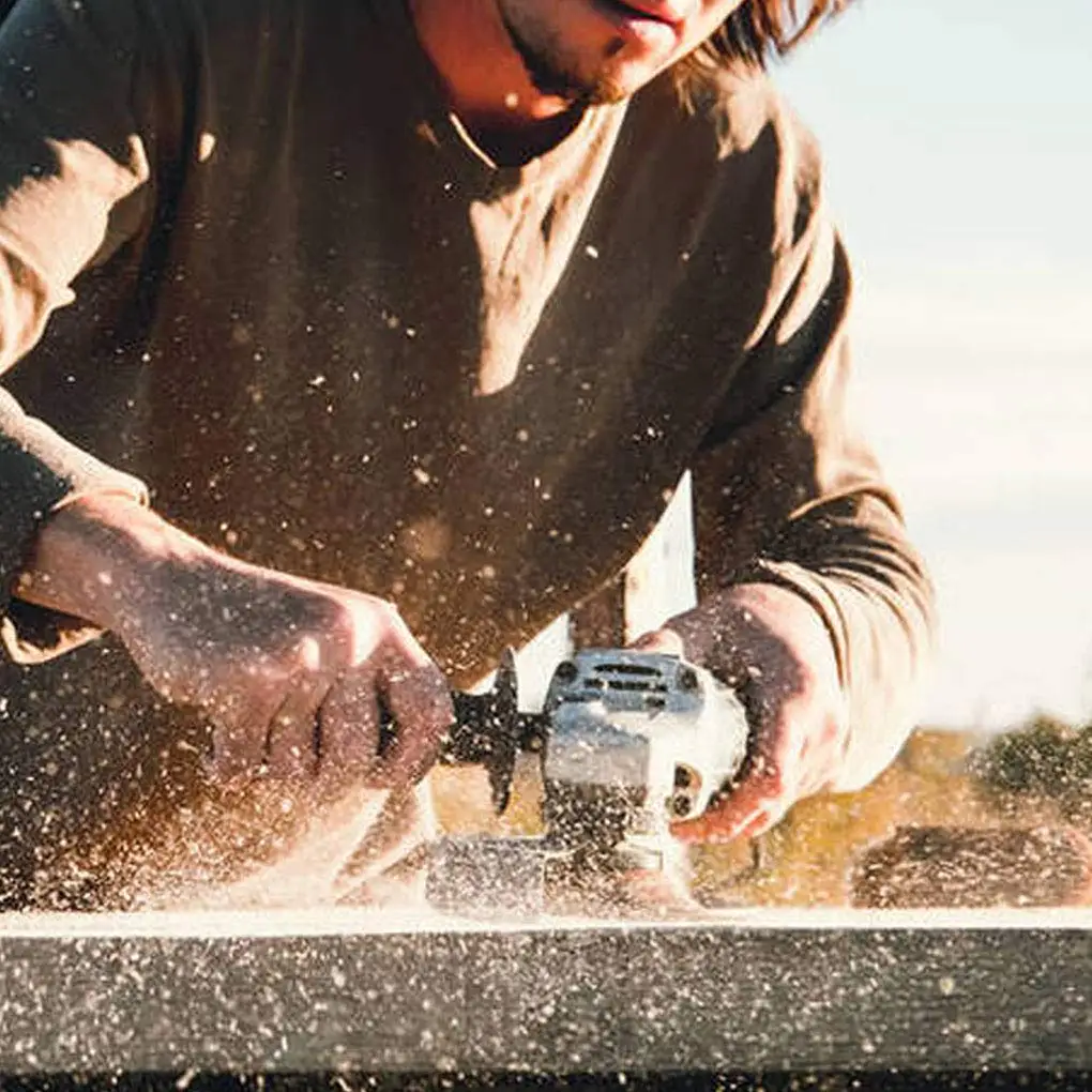 Grinder Wheel Disc 4 Inch Wood Shaping Wheel, Wood Grinding Shaping Disk for Angle Grinders with 5/8