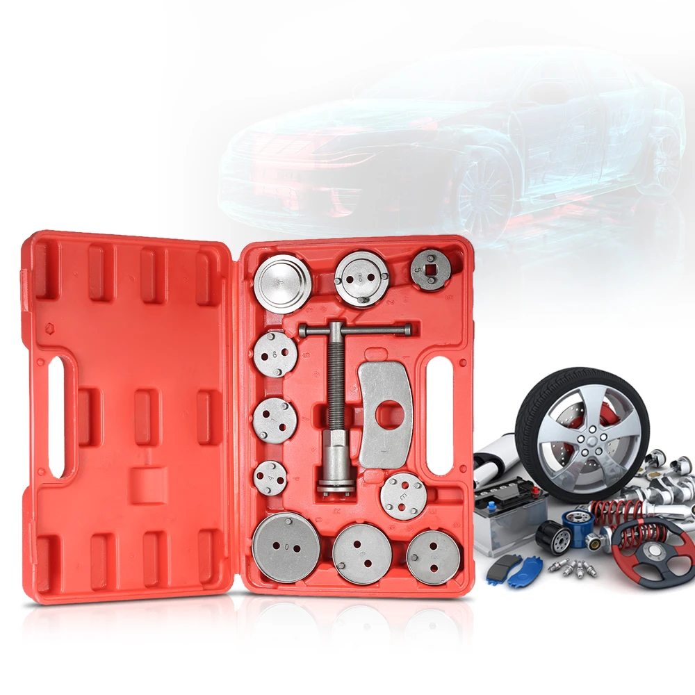 12pcs Auto Universal Disc Brake Caliper Car Wind Back Pad Piston