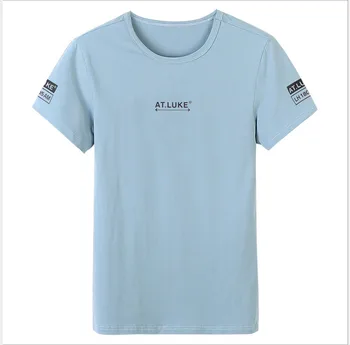 

Summer new women's street letter characters print loose short-sleeved T-shirt 9474