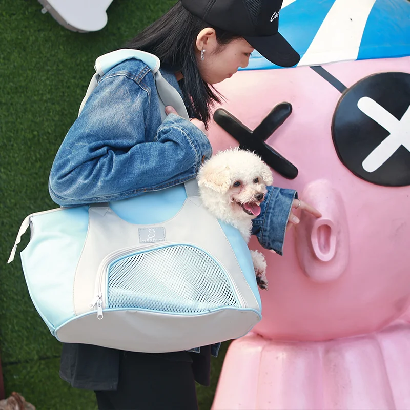 Teddy Pet Out Bag Portable Pet Bag Dog Bag Cat Backpack Dog Carrier Bags For Small Dogs Pet Supplies DD60GB