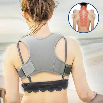 

Brace Support Belt Adjustable Back Posture Corrector Clavicle Spine Back Shoulder Lumbar Posture Correction For Men Women