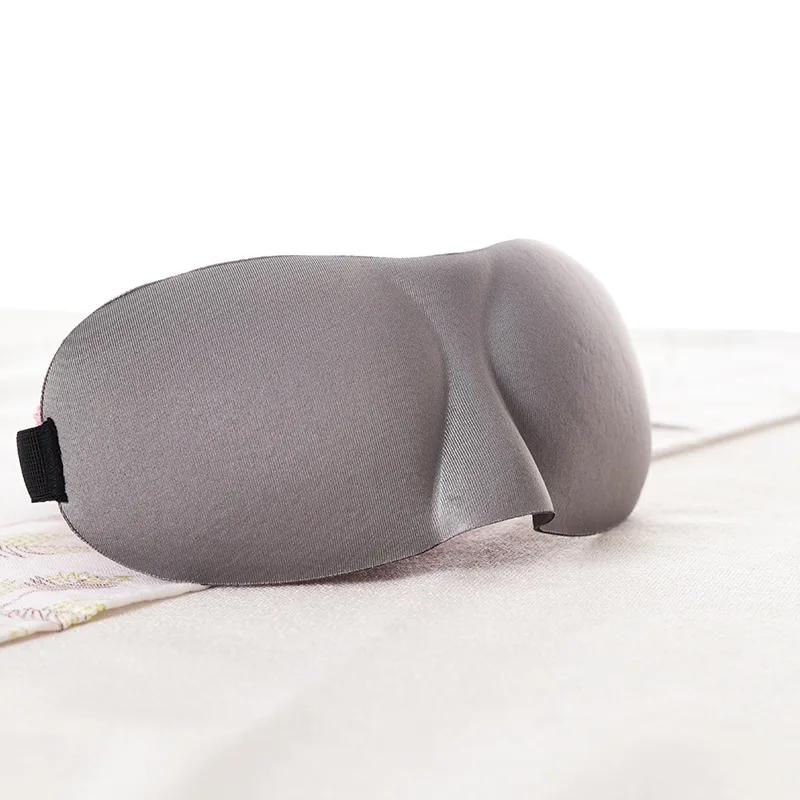 Черный, серый, 3D маска для сна, натуральная маска для сна, оттенок покрытия, повязка для глаз, для женщин и мужчин, мягкая, портативная, с повязкой на глаза, для путешествий