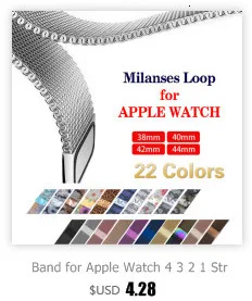 Кожаный браслет для Apple Watch 5, 4, 3, 2 петли, 38 мм, 42 мм, 44 мм, 40 мм, новая модная Замена для Iwatch, ремешки для часов