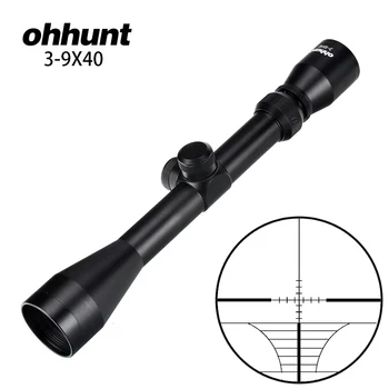 

Weapon 3-9X40 Hunting Optics Riflescopes Rangefinder Or Mil Dot Reticle Crossbow Shooting Tactical Rifle Scope With Mount Rings
