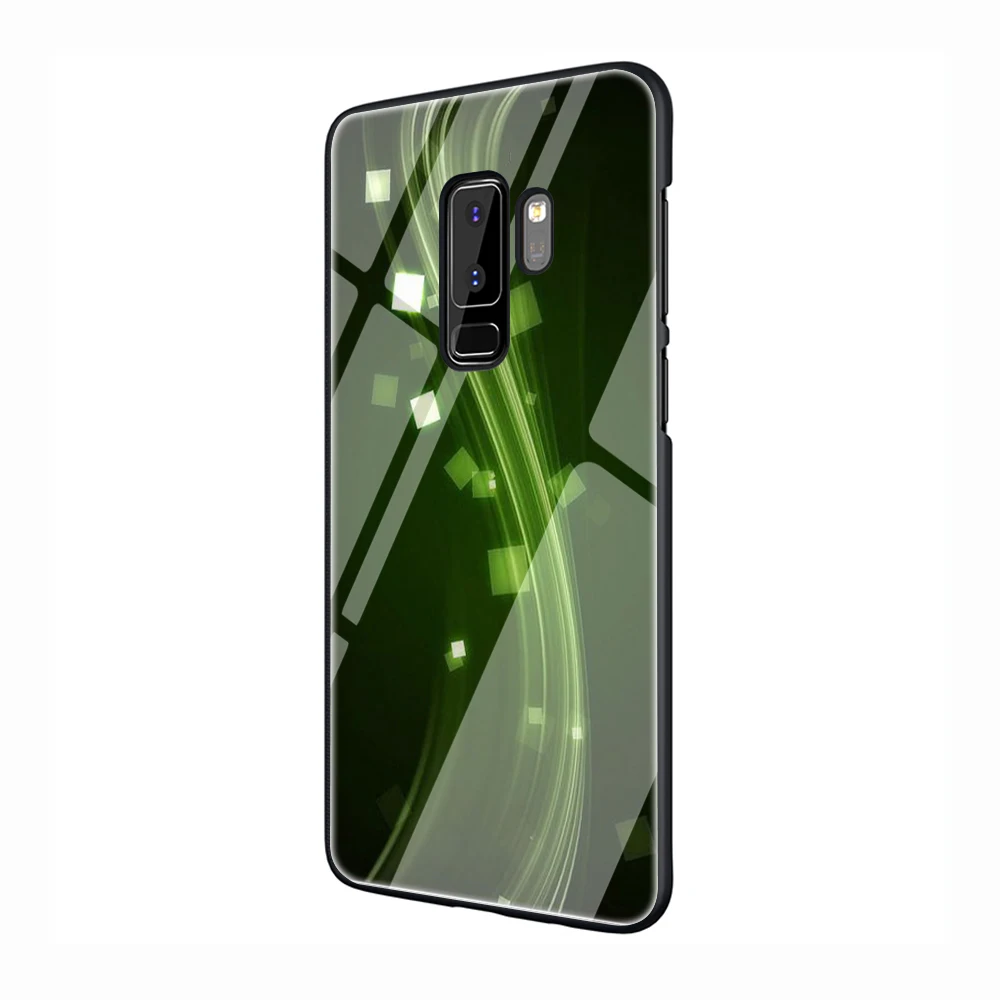G6 EWAU черно-зеленый Herbalife закаленное Стекло чехол для телефона для samsung S7 край S8 S9 S10 Note 8, 9, 10, плюс A10 20 30 40 50 60 70 - Цвет: G6