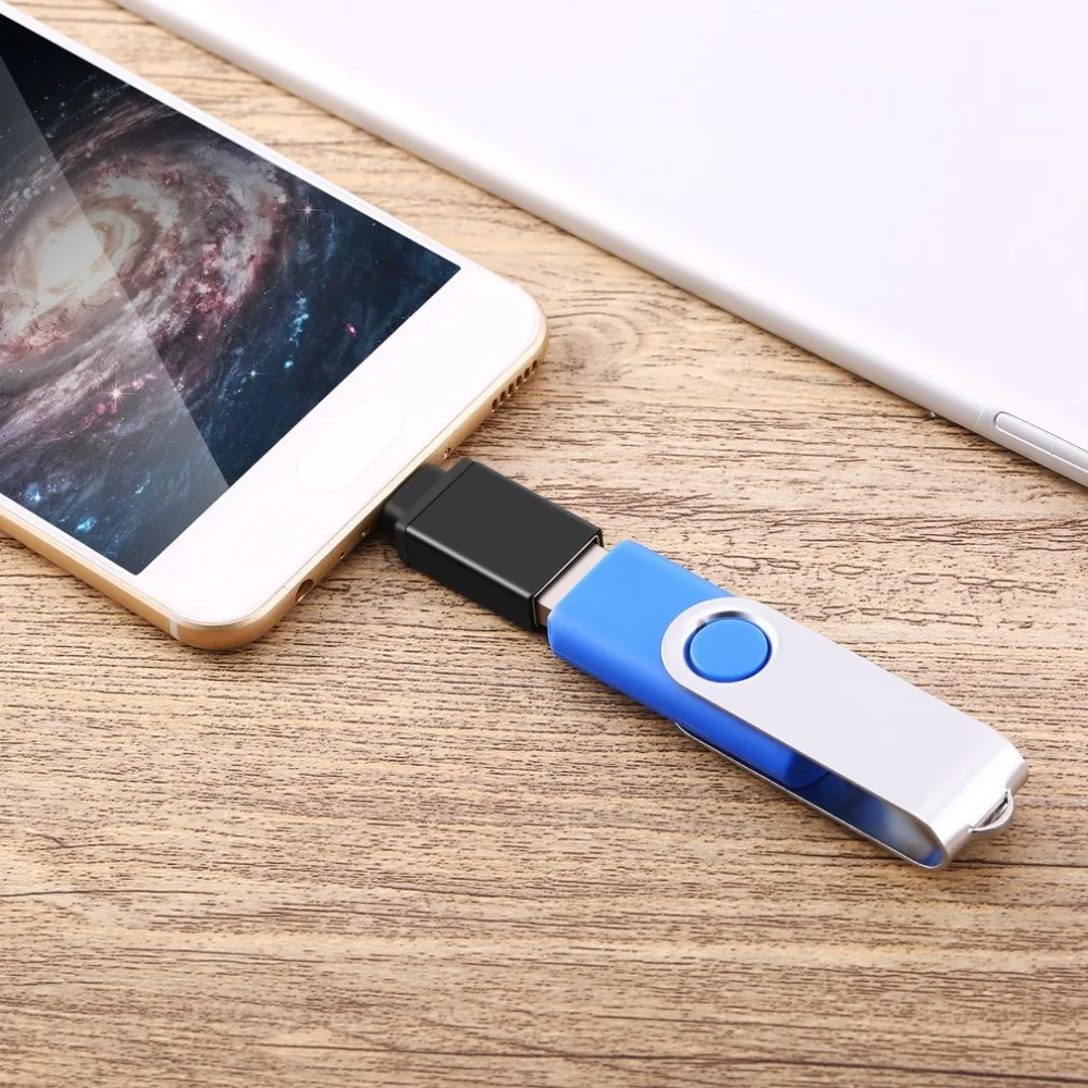 Портативный USB 3,1 type-C штекер USB 3,0 A Женский конвертер USB кабель адаптер прочный корпус из алюминиевого сплава ультра светильник