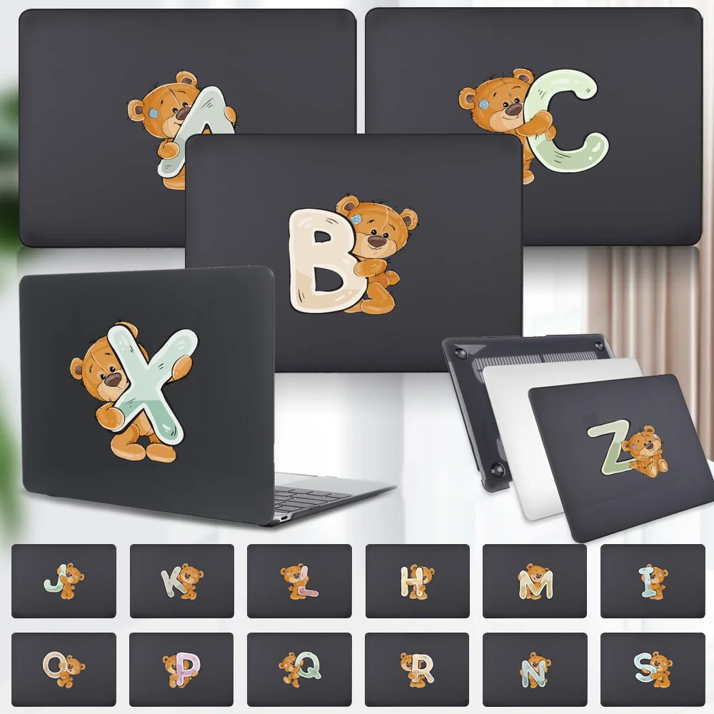 

Case For Apple MacBook Pro Retina 13 15 Inch/Pro 13" A2338 M1 2020 A2251 A2289/Pro 16"-Initial Letters Hard Laptop Shell Cover