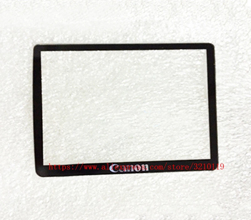 5PCS/New LCD Window Display (Acrylic) Outer Glass For Canon EOS 1200D Rebel T5 Kiss X70 Digital Camera Repair Part