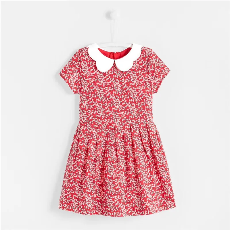 Летнее цветочное платье в стиле JCD 2020 женское богемное красное принцессы