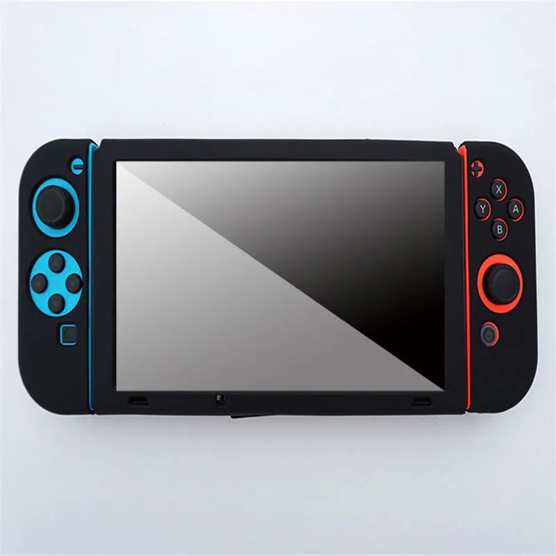 for Nintendo Switch Game Machine Soft Silicone Sleeve NS Handle Split Type Environmental Protection Cover