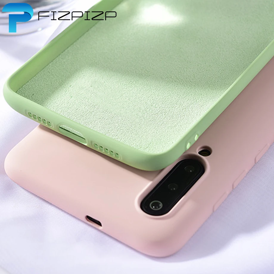 Мягкий жидкий силиконовый чехол для XiaoMi Mi 9 8 SE A2 A3 9T Pro Lite Mix 3 2s RedMi Note 7 7A K20 модный