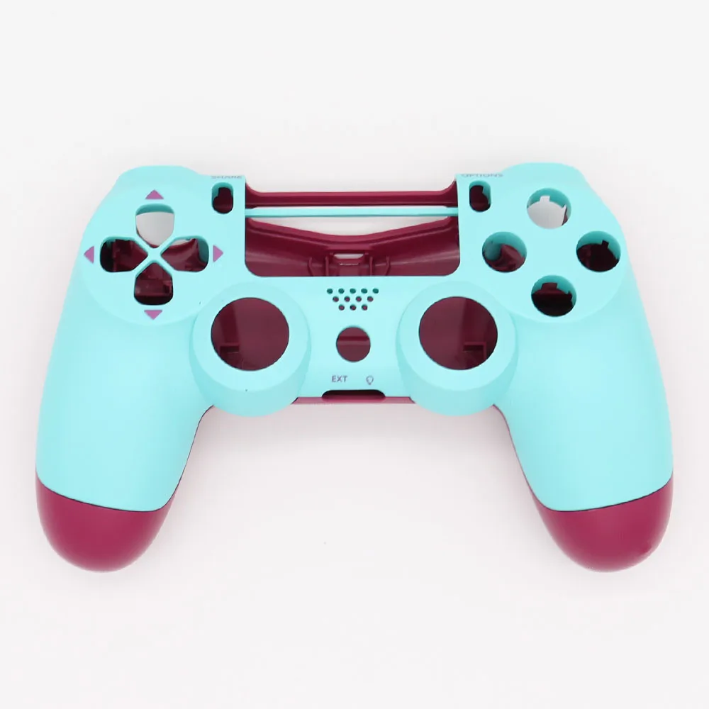C PS4 Pro 4,0 контроллер JDS040 JDM-040 V2 передний задний жесткий пластиковый верхний корпус чехол для Playstation 4 pro Gen 2 геймпад - Цвет: C