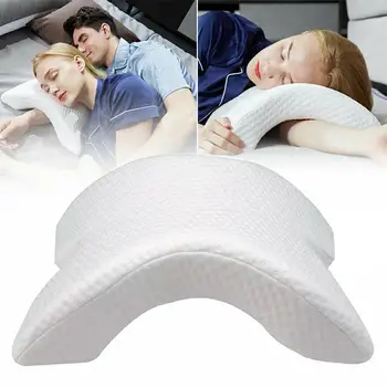 

Arch Shape Memory Foam Pillow Bedding Slow Rising Neck Head Support Pillow Multifunction Pillow Home Silk Couple Beding